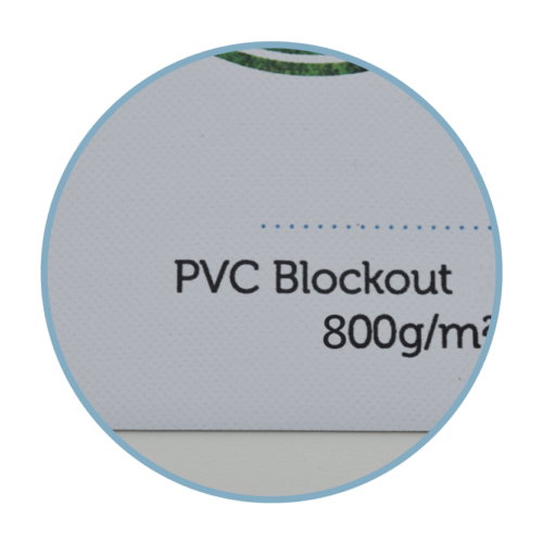 PVC Blockout Banner