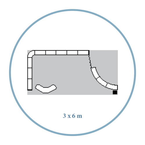 Pop Up Magnetic 6×3 m Kombination 4