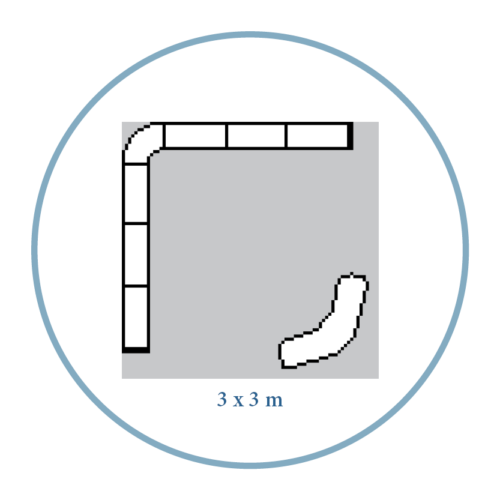 Pop Up Magnetic 3×3 m Kombination 1