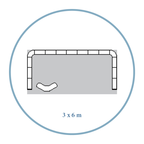 Pop Up Magnetic 6×3 m Kombination 2